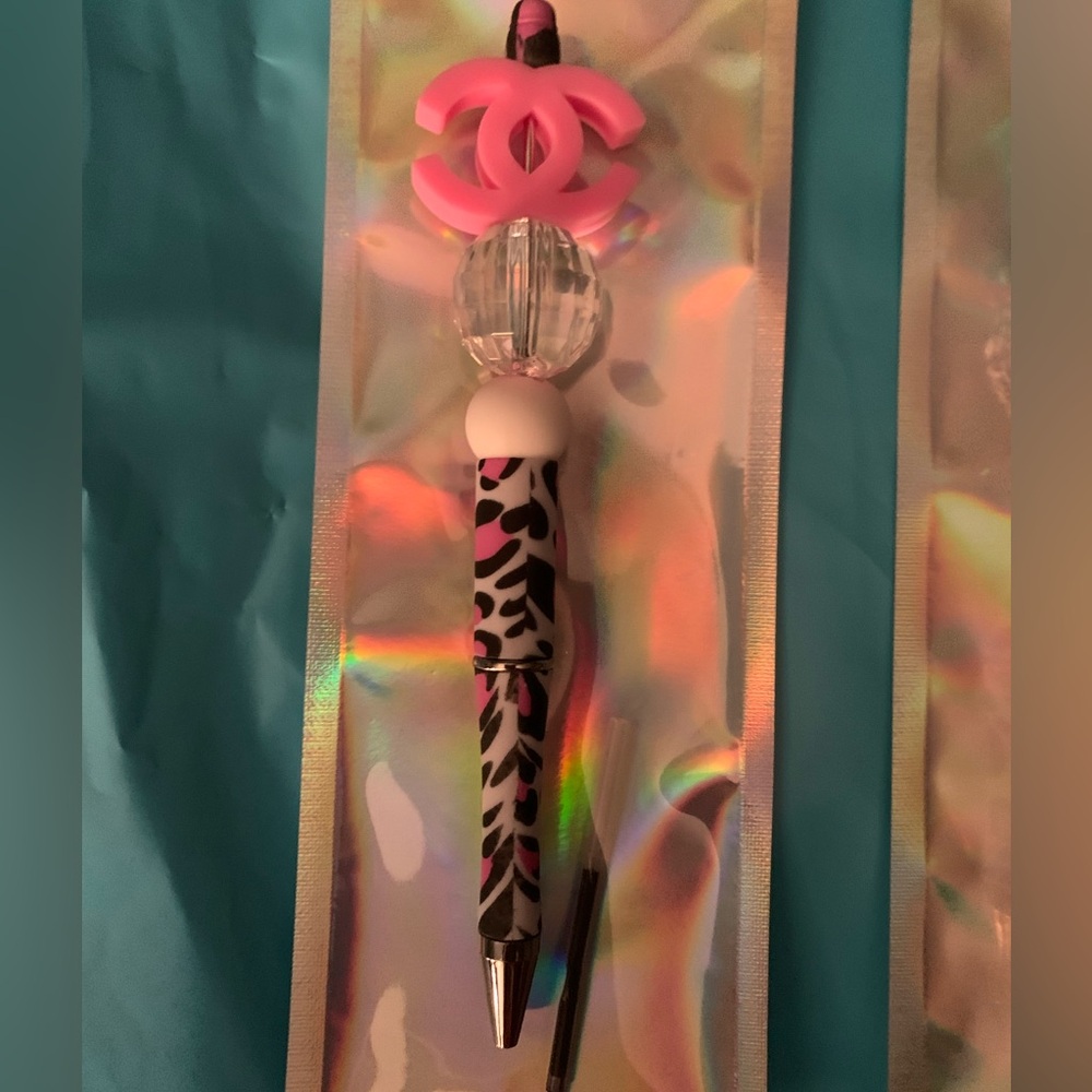 SOLD Beaded Pen 2 pack!! - Picture 2 of 3